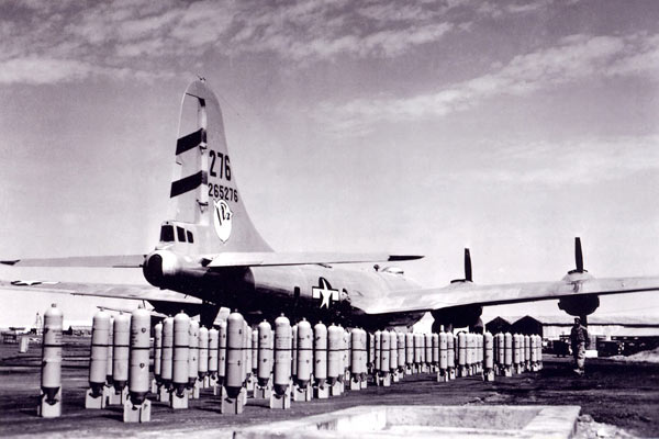 B-29 loading up