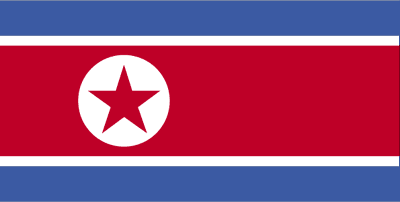 NORTH KOREA FLAG