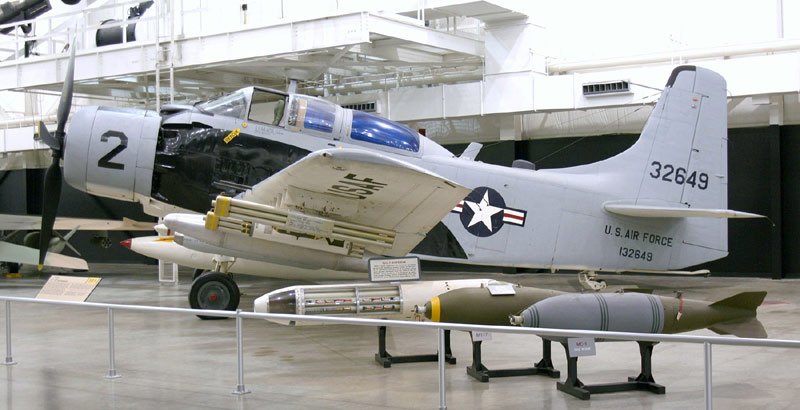 Douglas A1E Skyraider - NASA