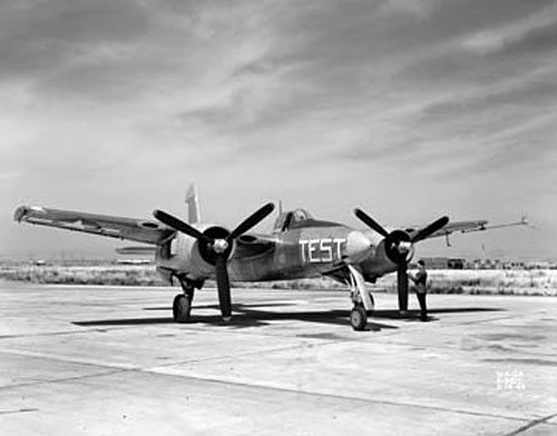 Grumman XF7F-1 Tigercat - NASA