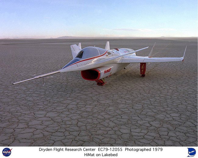 HiMat on Lakebed - NASA