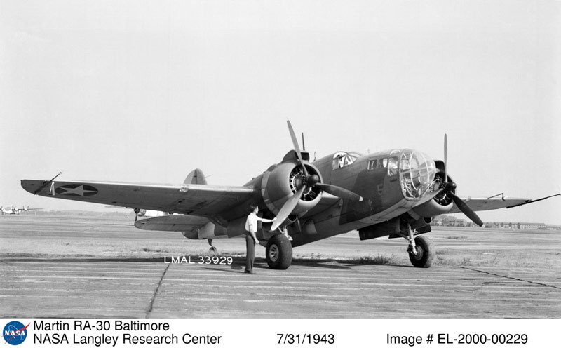 Martin RA-30 Baltimore - NASA