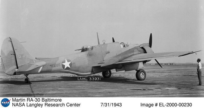 Martin RA-30 Baltimore - NASA
