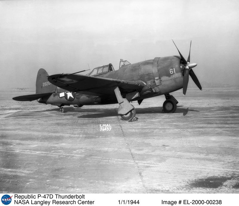 Republic P-47D Thunderbolt - NASA