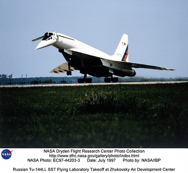 TU-144LL SST - NASA