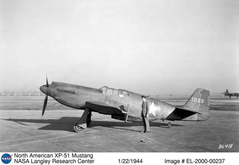 XP-51 Mustang - NASA