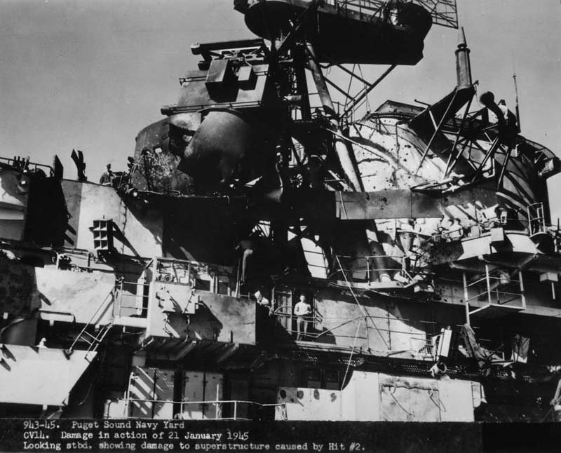 Ticonderoga major damage