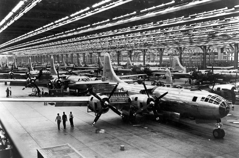 B-29 Assembly Line 
        - NMUSAF