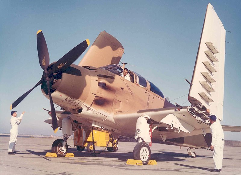 Douglas A-1E - NMUSAF