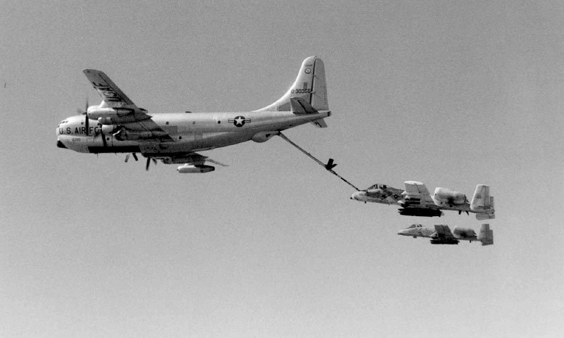 Fairchild Republic A10A Refueling - NMUSAF