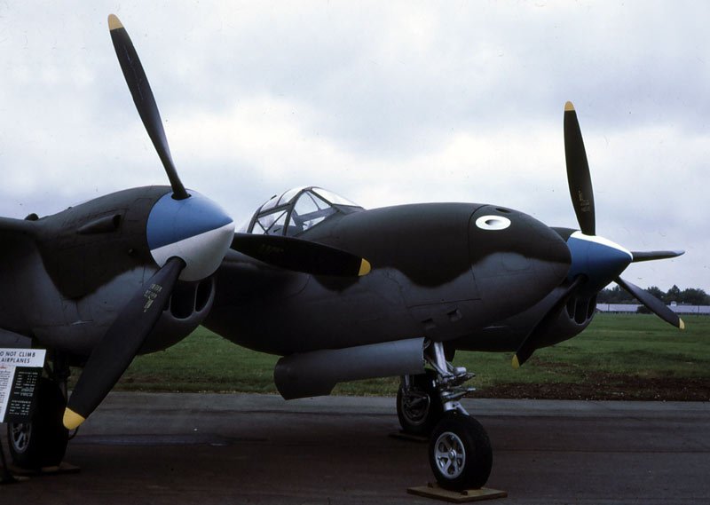 P-38 photo by W.Mayo 
        - NMUSAF