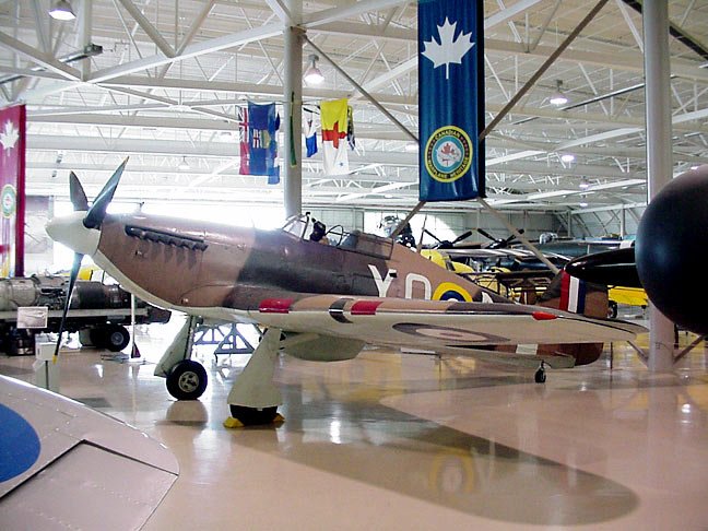 Hawker Hurricane MK-11B Canadian Heritage Museum
