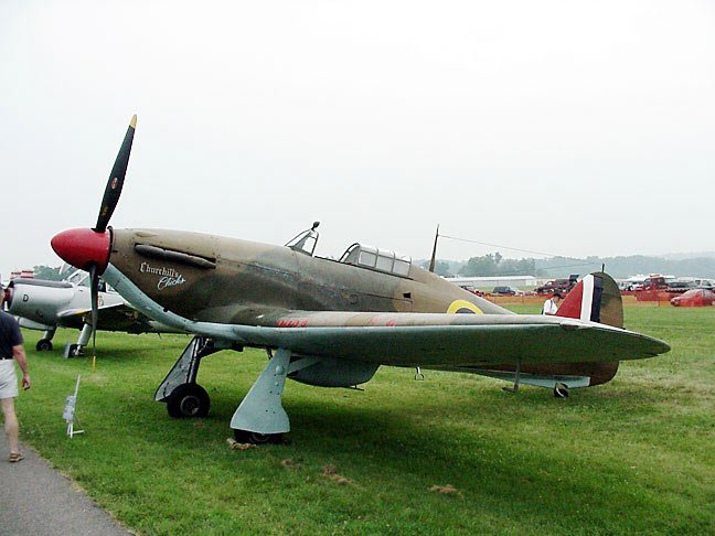 Hawker Hurricane at Frederick Show