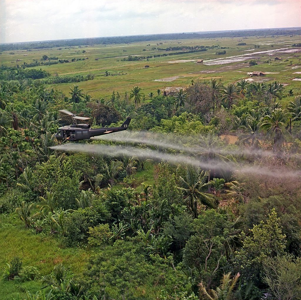 What did Agent Orange do to humans?