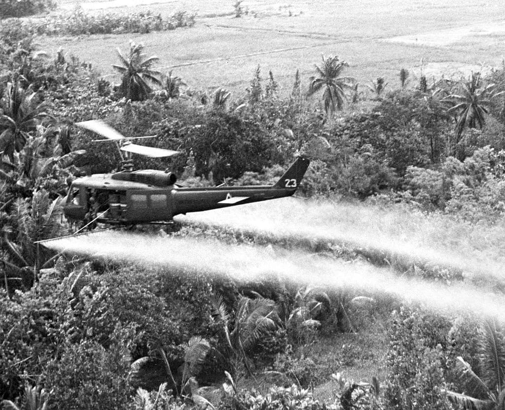 What did Agent Orange do to humans?